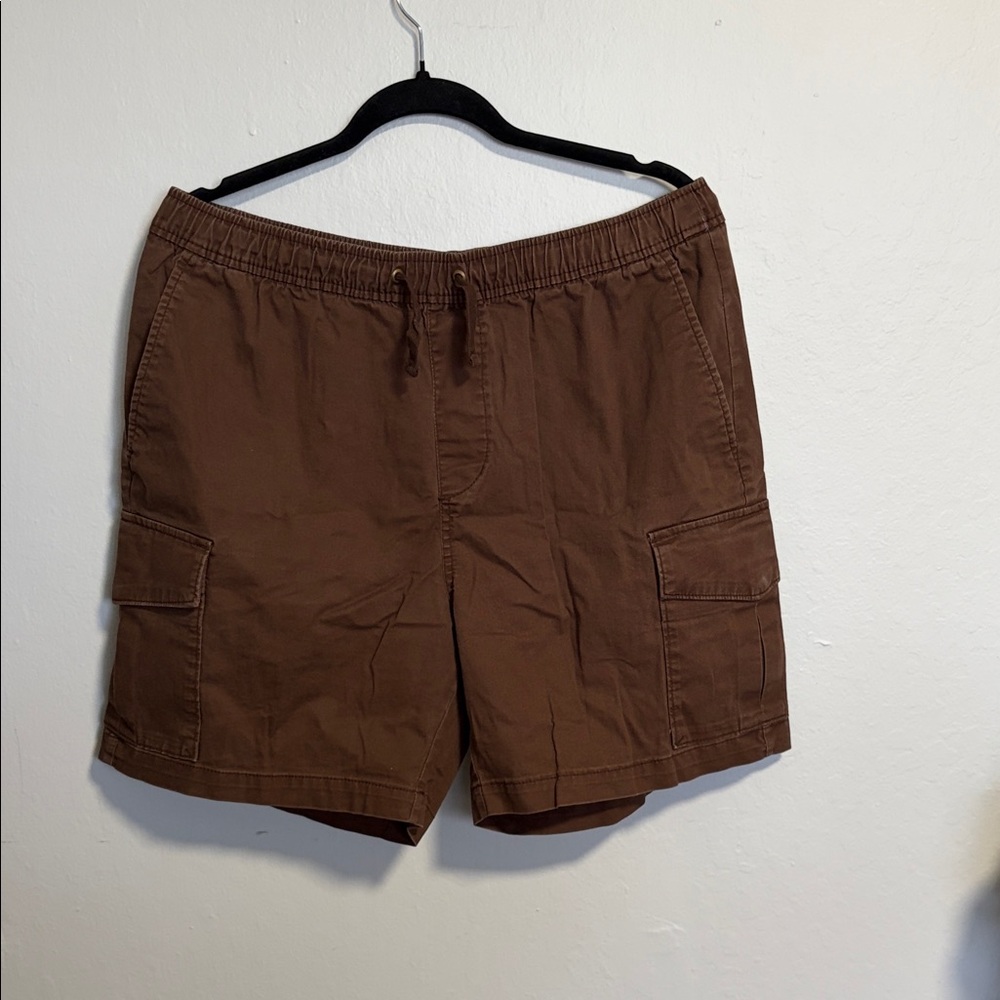 Old Navy Men's Dark Brown Cargo Shorts